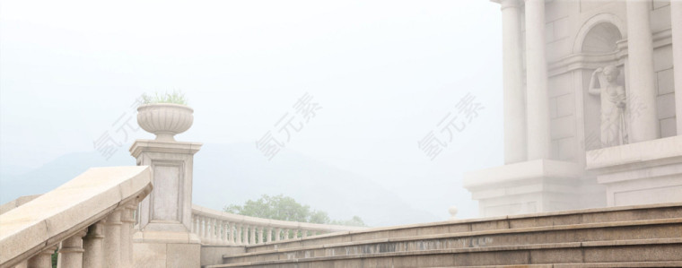 欧美建筑风格背景