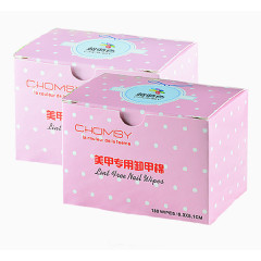 超萌色美甲工具卸妆巾