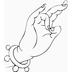 佛教手势  观音手 佛手