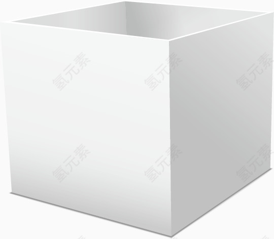 矢量手绘空白盒子