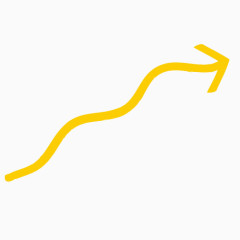 漂浮素材 不规则 箭头 铅笔画 可爱元素 卡通 几何