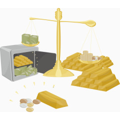 矢量天平与金币