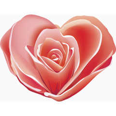 爱心粉色花瓣