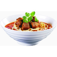 一碗红烧牛肉面