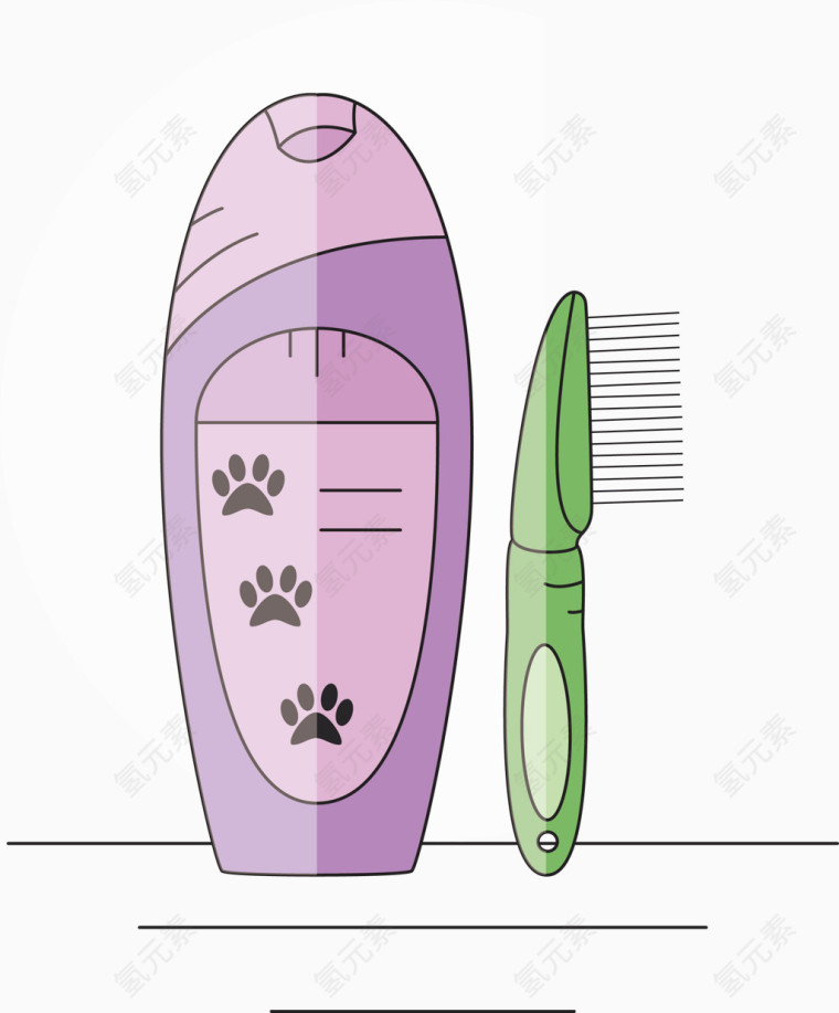 员工福利之洗发水梳子