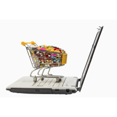 电脑上的购物车