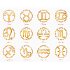 有质感的星座图形元素