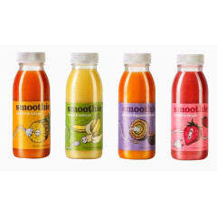 果味饮料瓶食品实物图