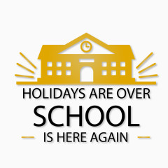 假期结束回学校了