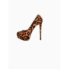 豹纹鞋子