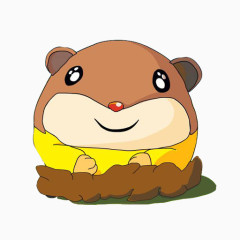 可爱的地鼠图片素材