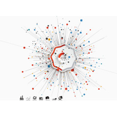 矢量ppt数据分析
