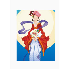 矢量嫦娥玉兔