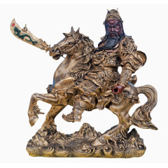 武财神爷纯铜素材