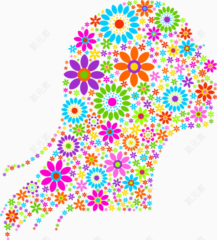 矢量图美好看世界