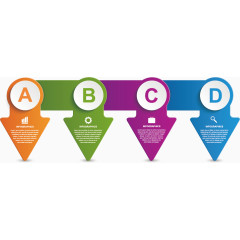 矢量几何流程图