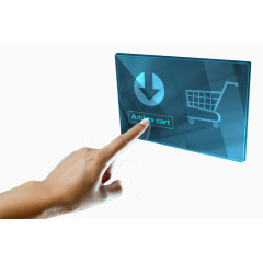 手指触屏下单按钮