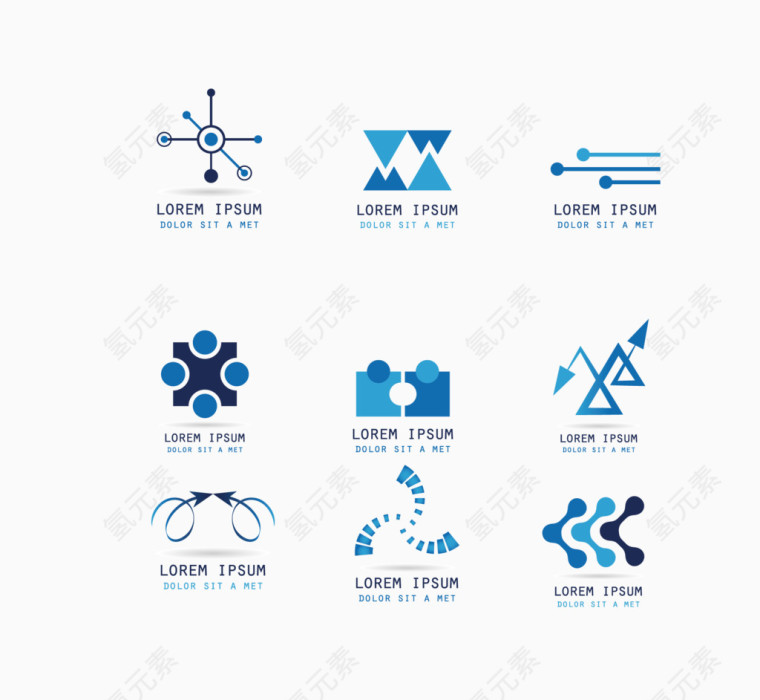 几何logo