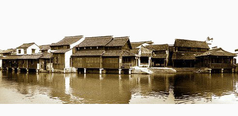 手绘建筑