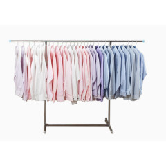 落地单杆式不锈钢晒衣架晒被架