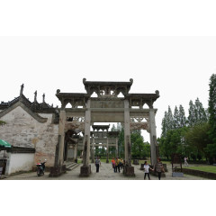 徽式建筑免费设计素材下载