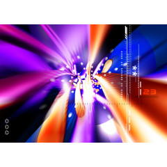 科技未来 分层 炫彩