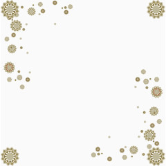 唯美民族风花纹边框