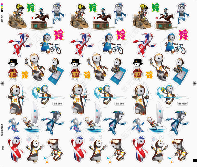 矢量奥运会素材