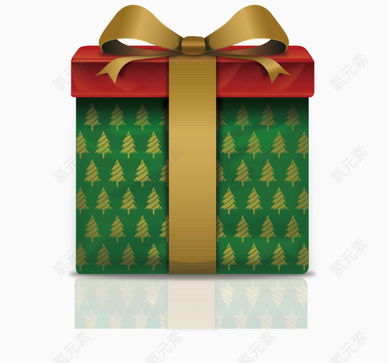圣诞礼物盒矢量