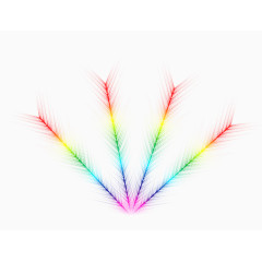 彩色羽毛