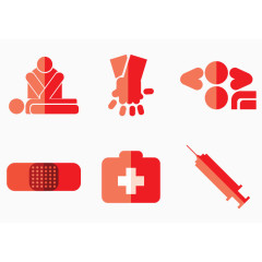 卡通医护人员医生