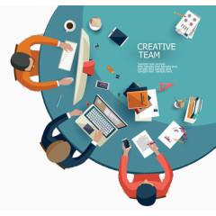 三人工作室电脑办公