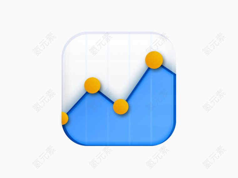 数据趋势UI图标