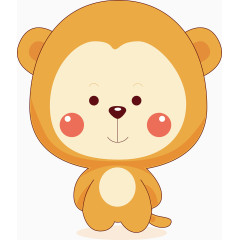 猴赛雷矢量猴子免费下载