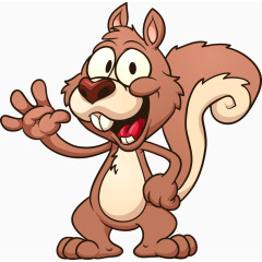 矢量松鼠