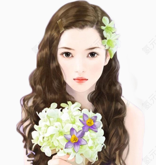 现代美女