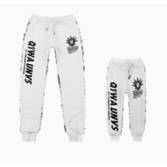 冬装新款一家三口亲子裤