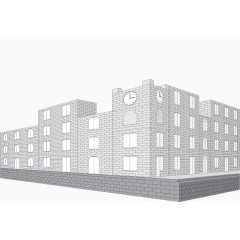 矢量图校园回忆