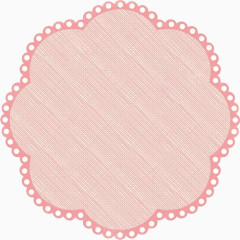 粉色花纹装饰图