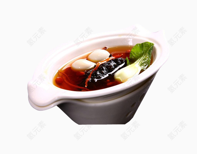 虫草花炖辽参