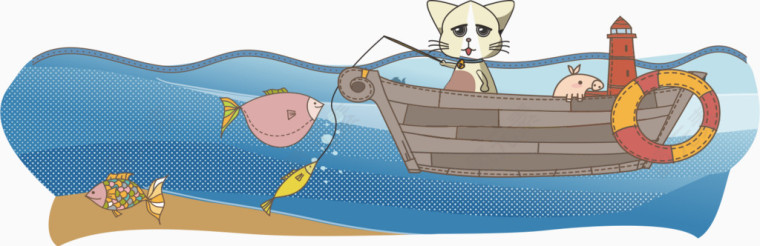 海边钓鱼