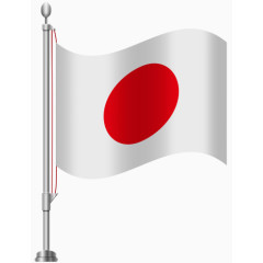 日本国旗免扣素材