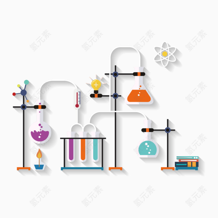 矢量实验素材