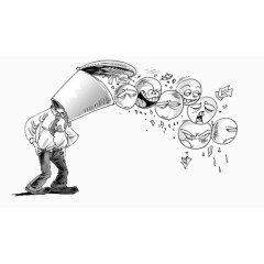 心情烦躁吐槽倒垃圾