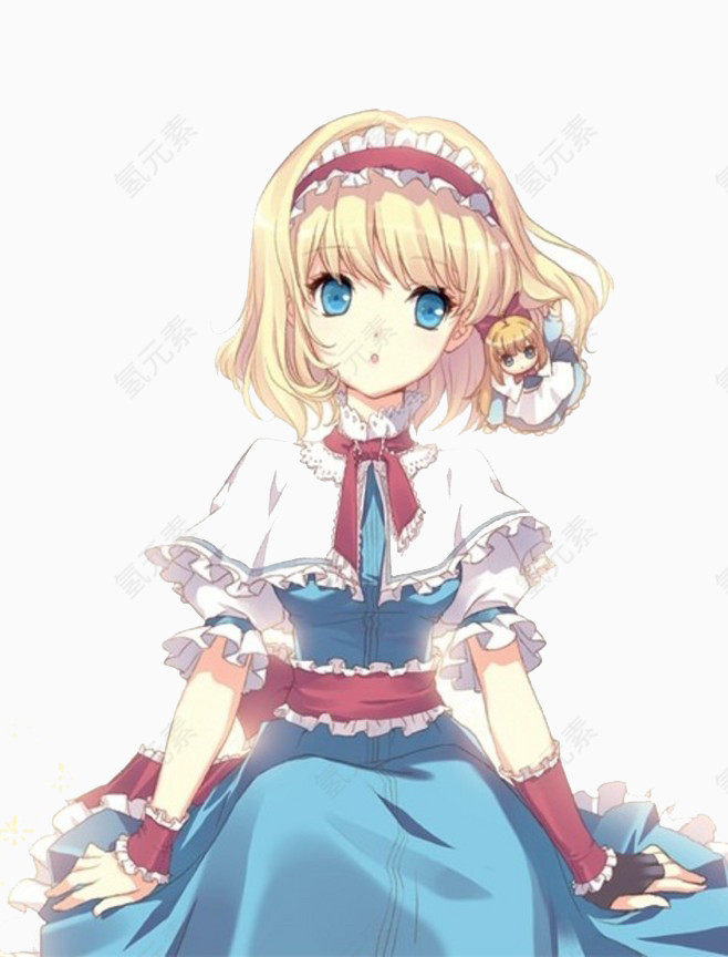 动画女孩