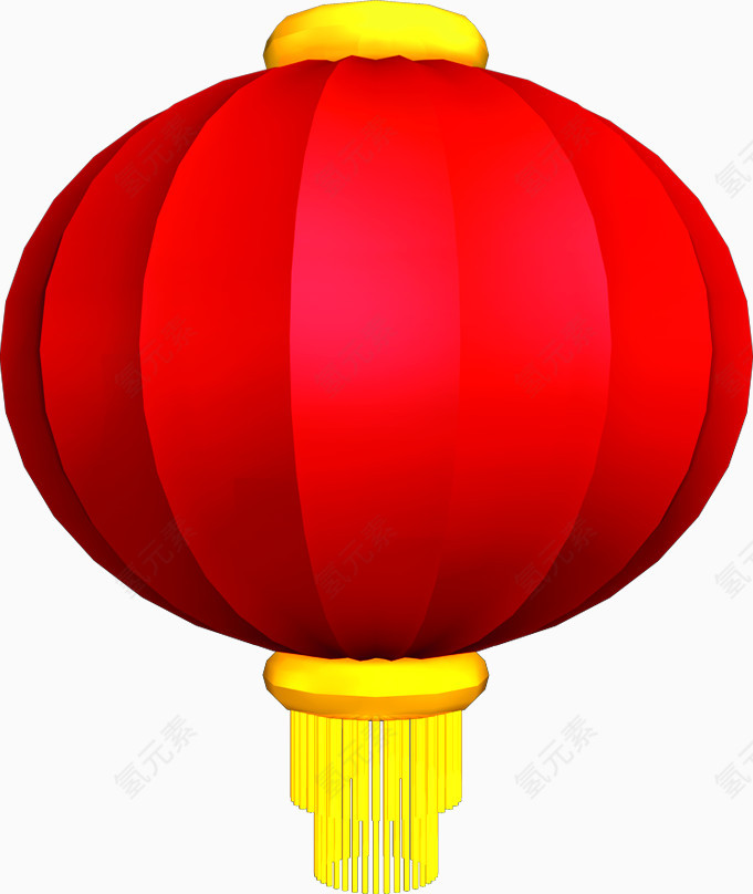 手绘中式婚礼灯笼