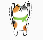 手绘猫咪插画表情包