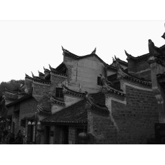 马头墙建筑设计装饰素材