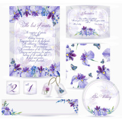 欧式花朵VIS设计矢量素材