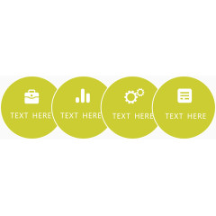 黄色PPT设计元素